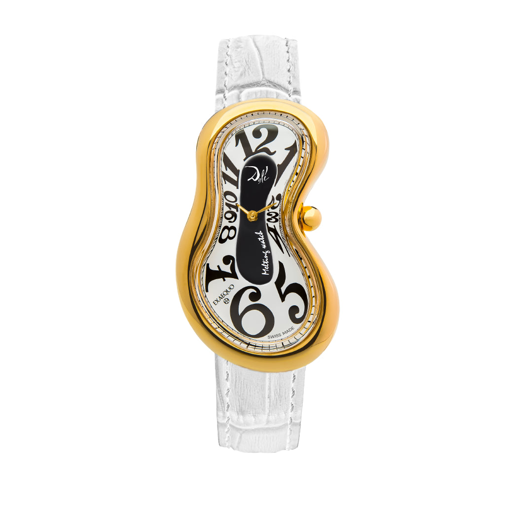 Salvador Dalì Classic Melting Watch White Swiss Made One of 888