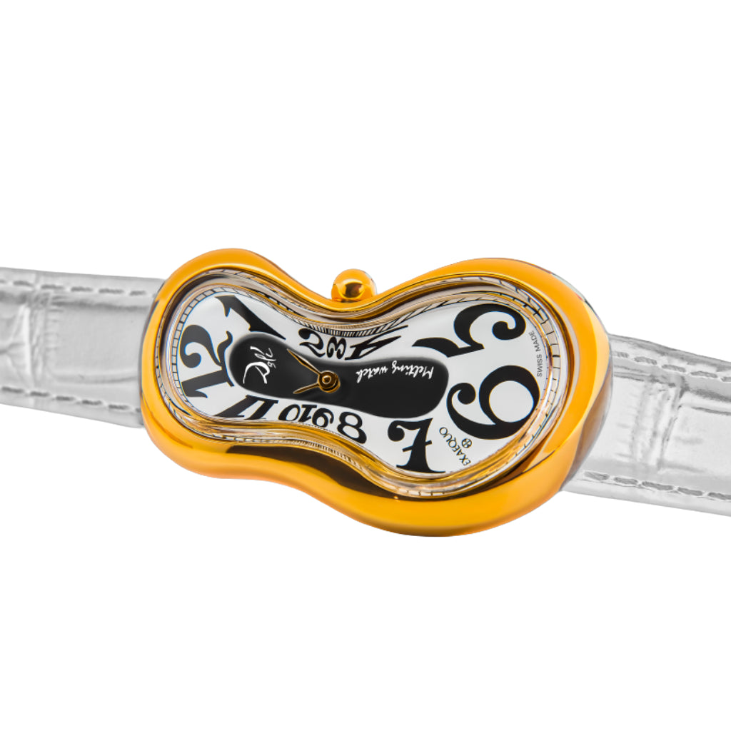 Salvador Dalì Classic Melting Watch White Swiss Made One of 888