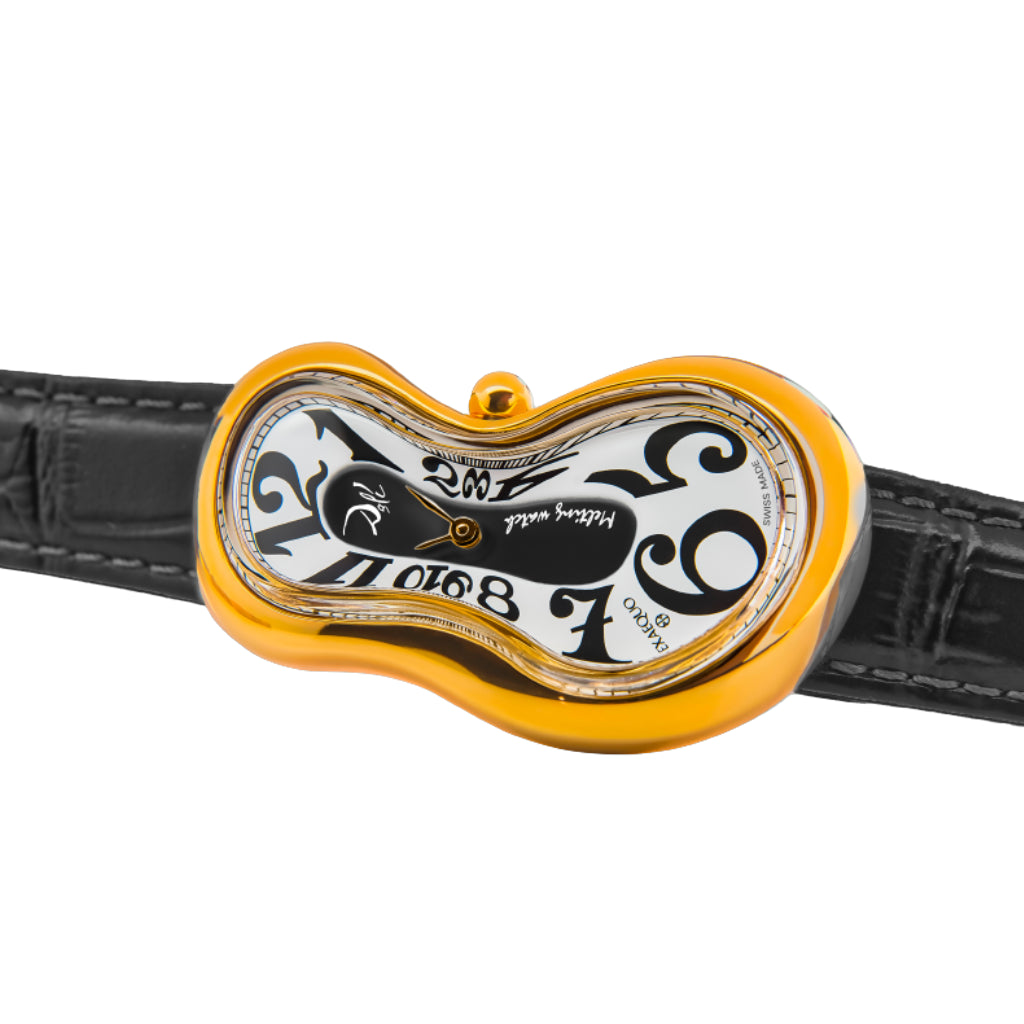 Salvador Dalì Classic Melting Watch Black Swiss Made One of 888