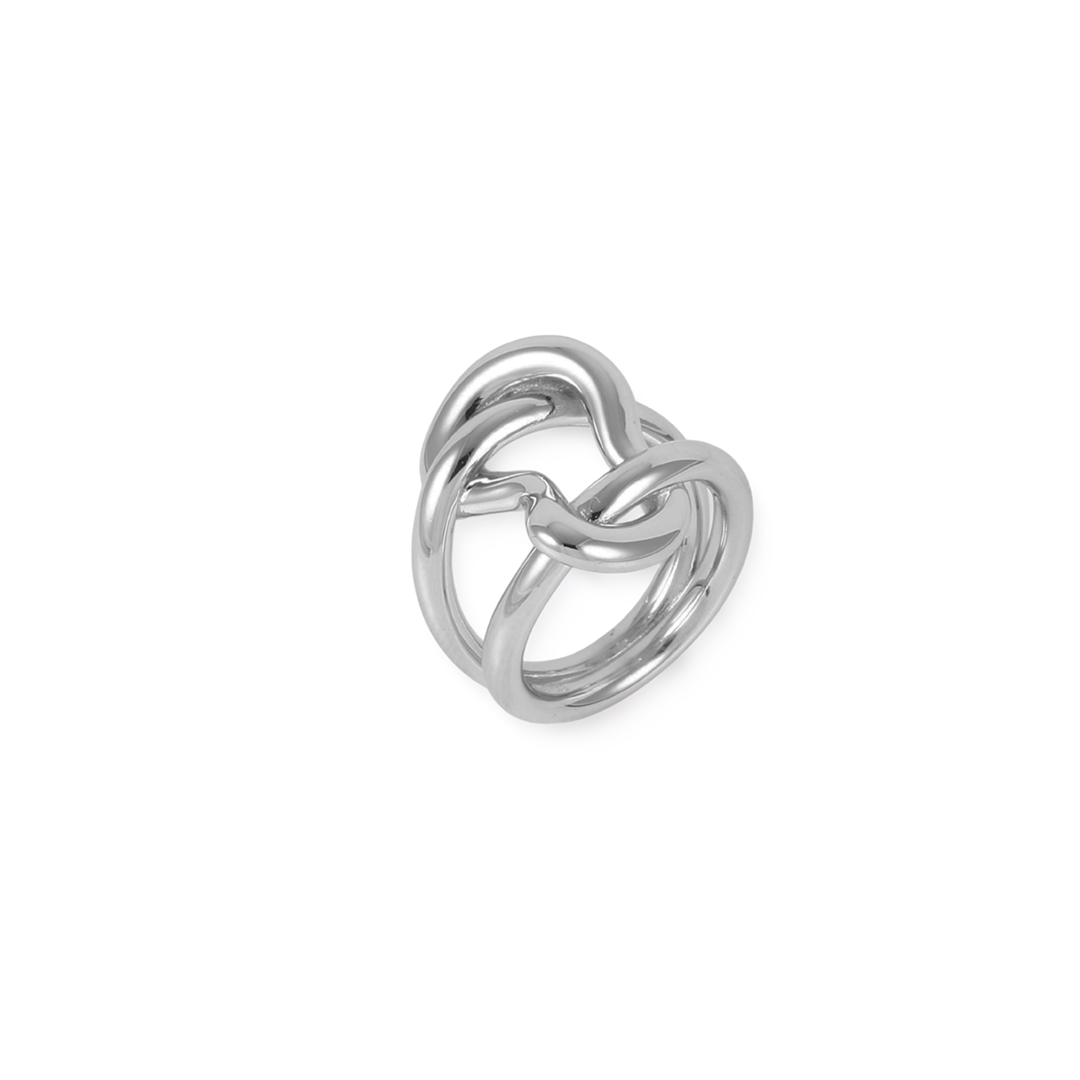 Exaequo sterling silver 925 ring infinity simbol