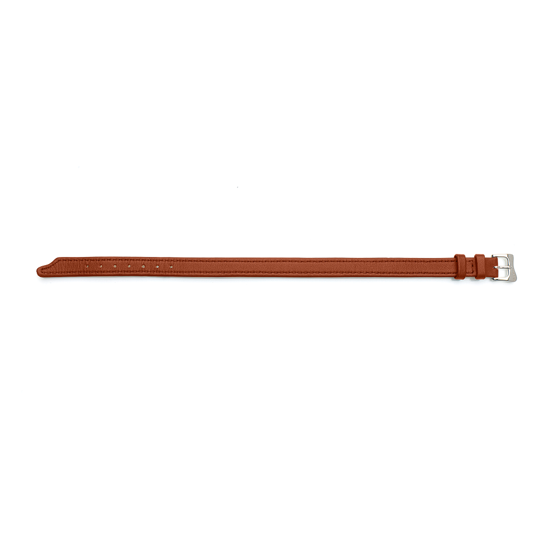 Seconda Pelle Bracelet Flat Light Brown
