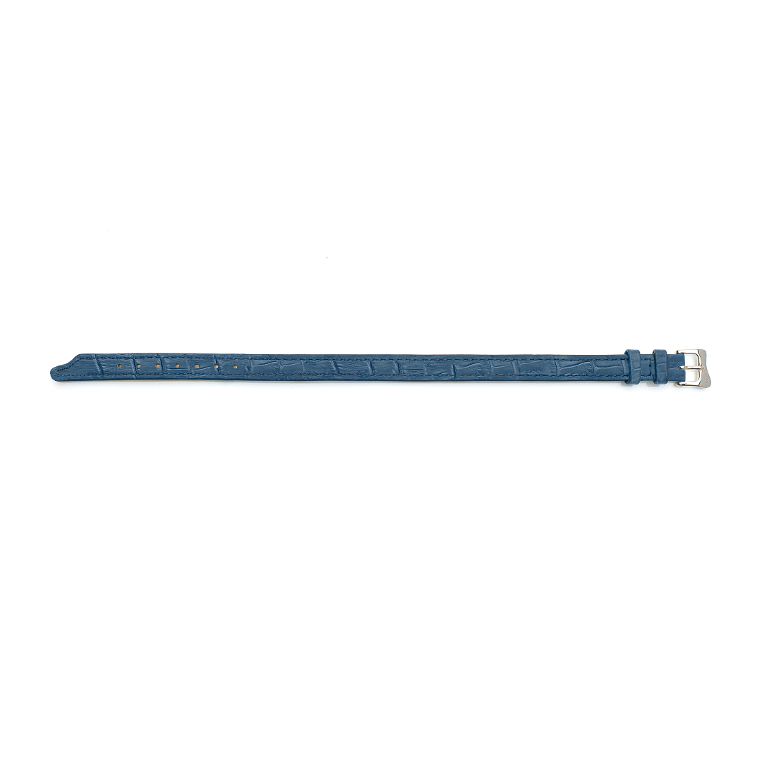 Seconda Pelle Bracelet Croco Blue