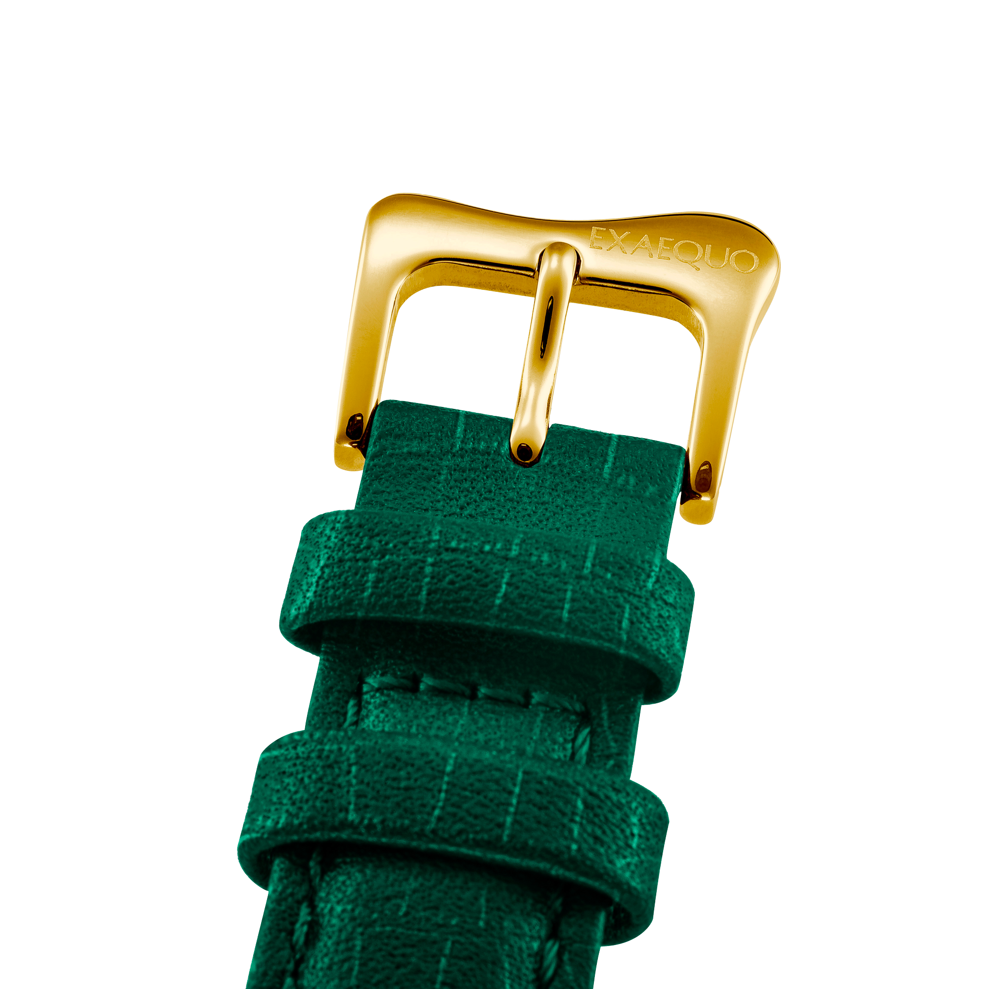 Classic Melting Stainless steel 316L Green - PVD Yellow Gold