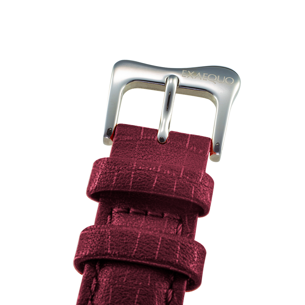 Classic Melting Watch Stainless Steel 316L Italian Burgundy