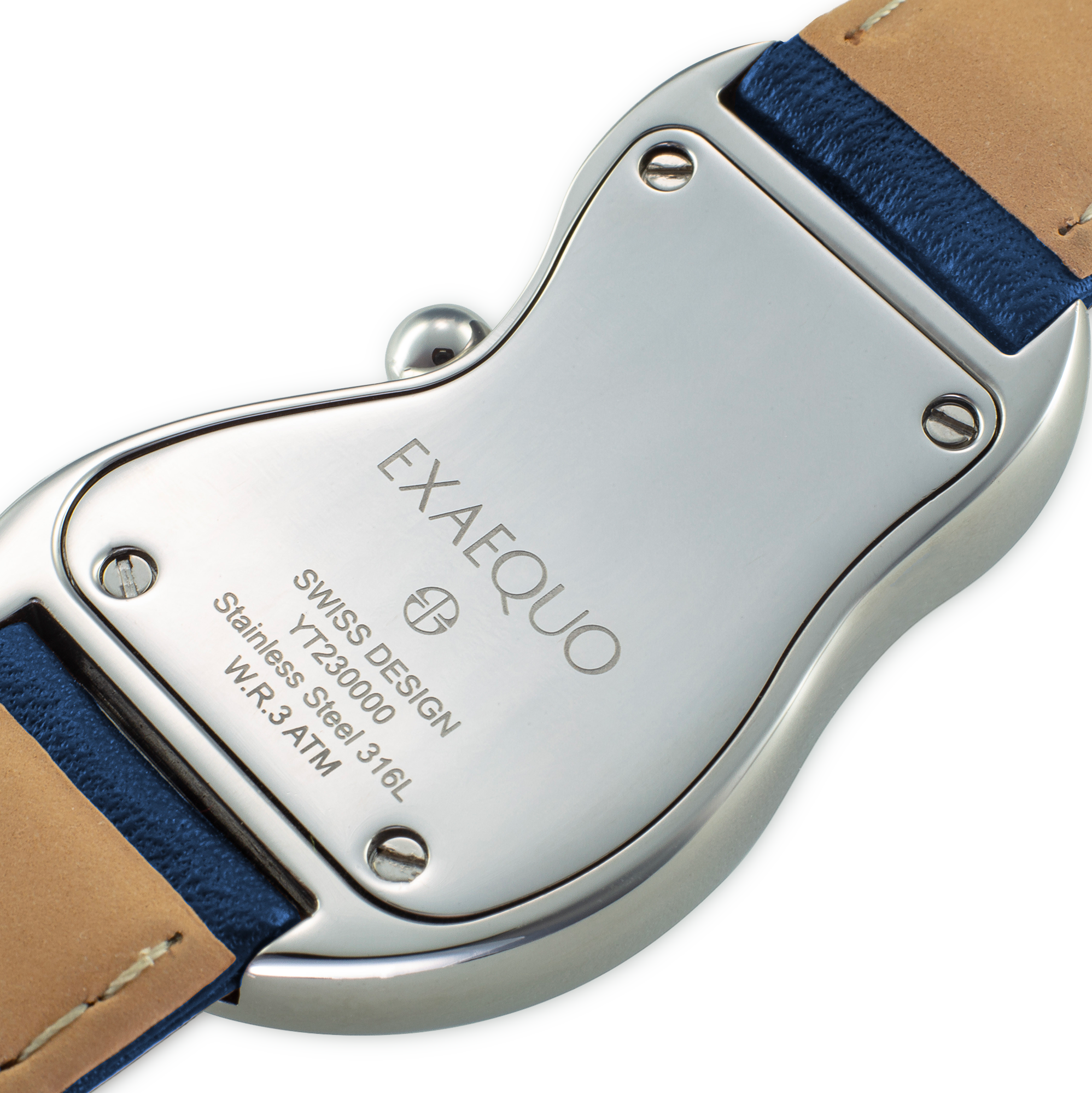 Classic Melting Watch Stainless Steel 316L Blue