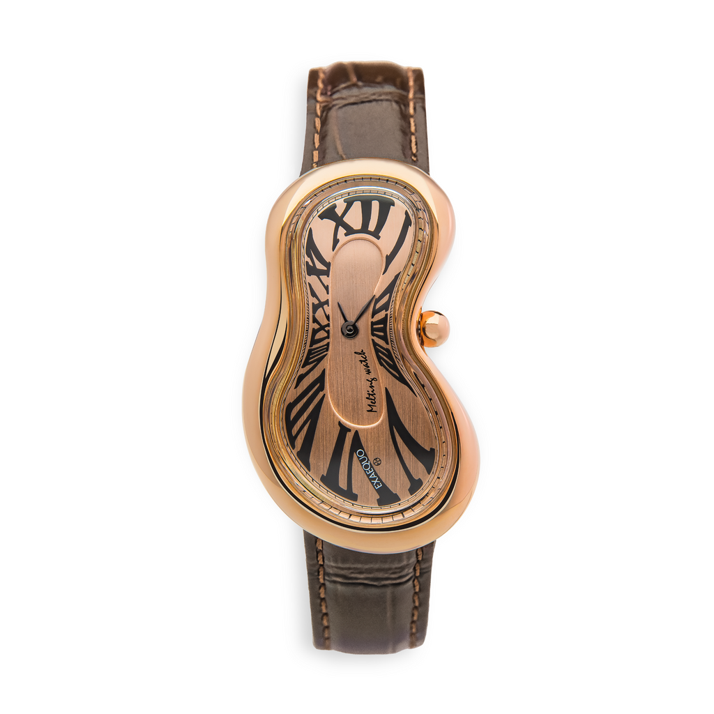 Classic Melting Watch Stainless Steel 316L - PVD Rose Gold One of 101