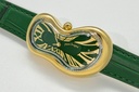 Melting Watch Gold Green