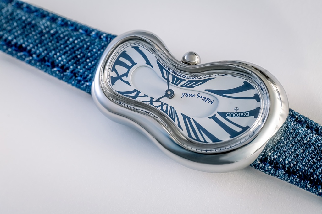 Melting Watch Steel Jeans