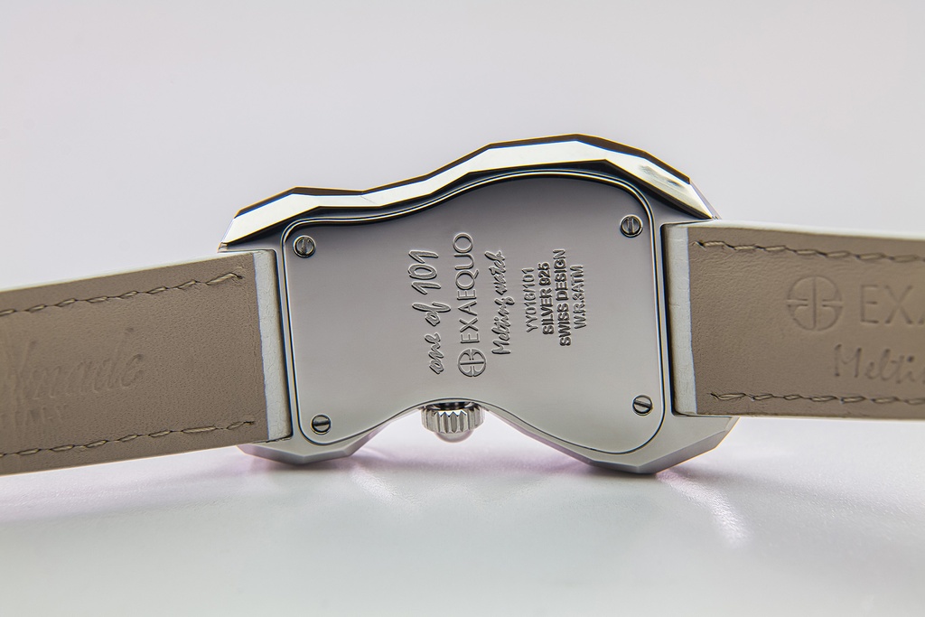 Polyhedron 925 Melting Watch White Edition 101 HS Code 9102.11.65