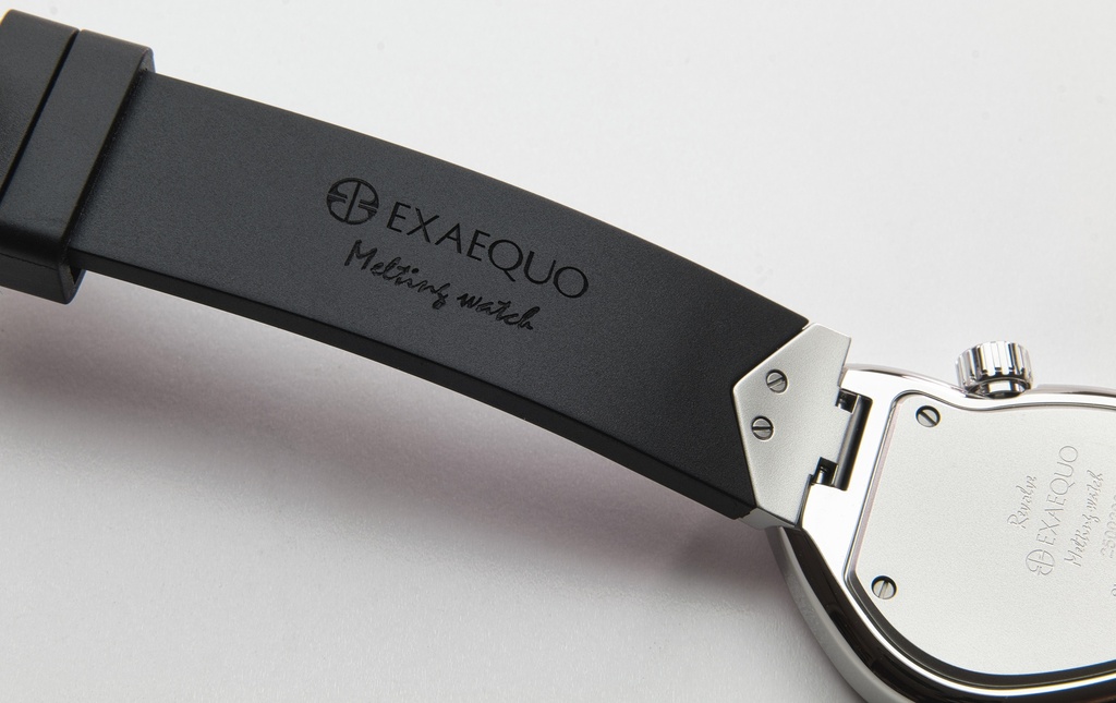 Revolve Melting Watch ss316L Blue HS Code 9102.11.65