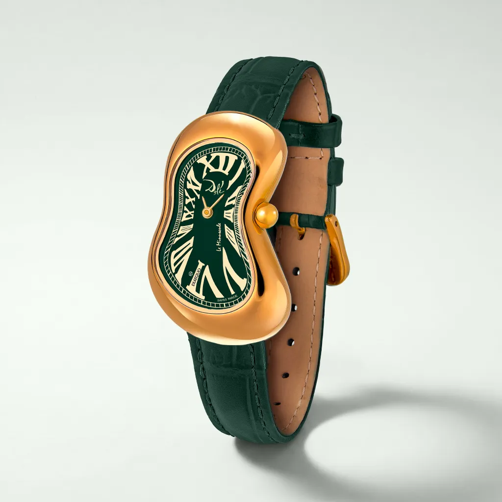 [DEX00DEX0022.0005] Dalì Minuscule Melting Watch PVDYG SS 316L Green One of 888.webp