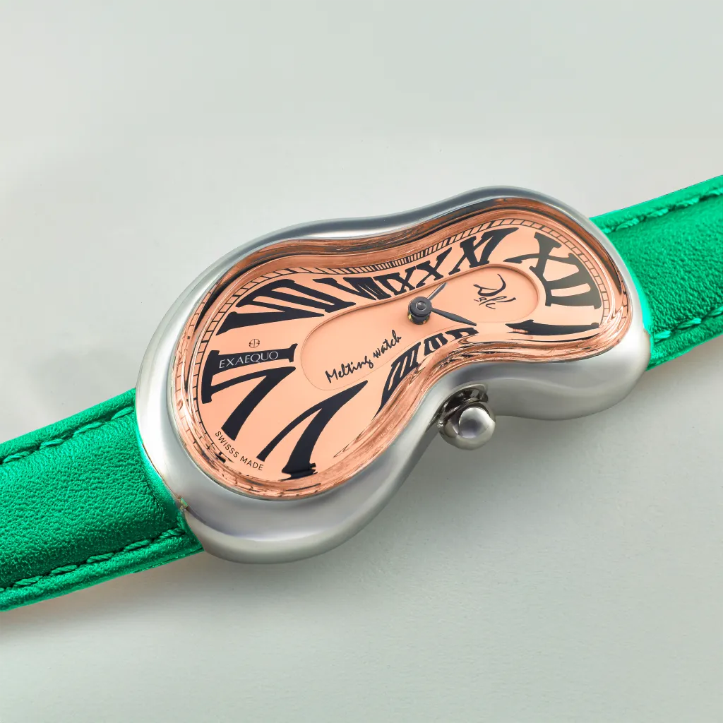 [DEX0001.0013] Dalì Classic Melting Watch Stainless Steel 316L Salmon One of 329.webp