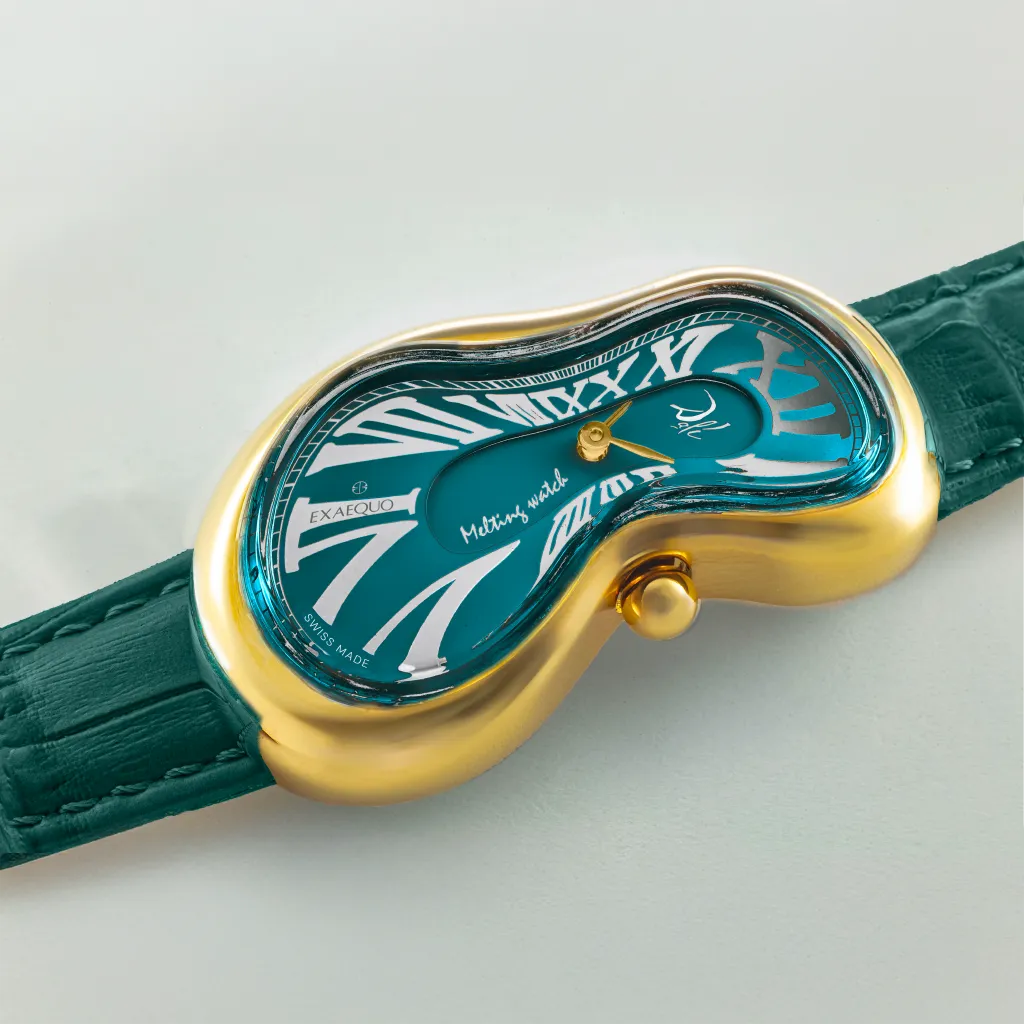 [DEX0002.0015] Dalì Classic Melting Watch Stainless steel 316L North Sea PVD Yellow Gold One of 329 copiar.webp