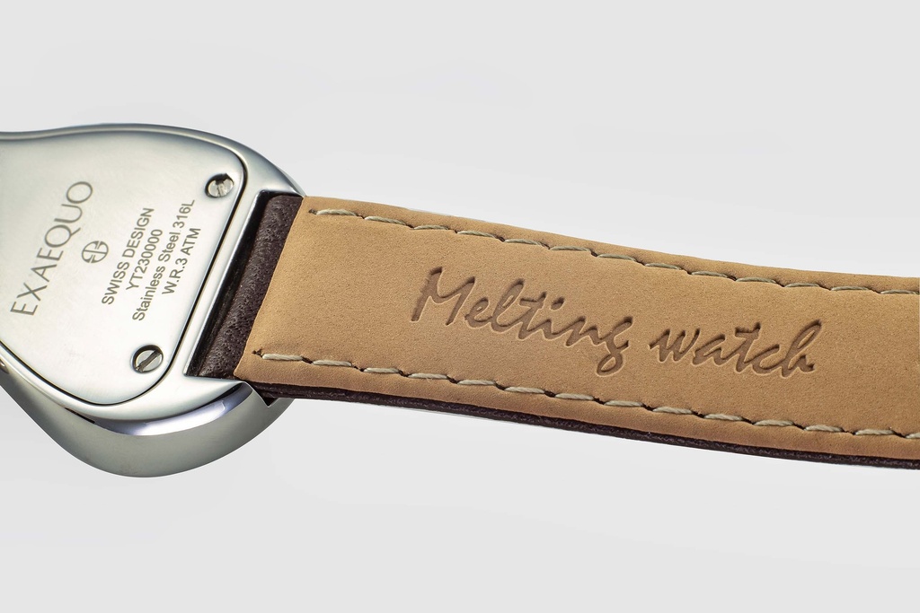 Melting Watch Silver White