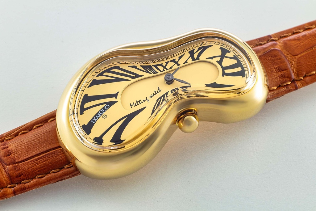 Melting Watch Gold Gold