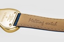 Melting Watch Gold Blue