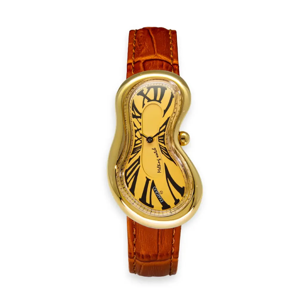 [EX0002.0003] Classic Melting Stainless Steel 316L Yellow - PVD Yellow Gold