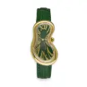 Classic Melting Stainless steel 316L Green - PVD Yellow Gold