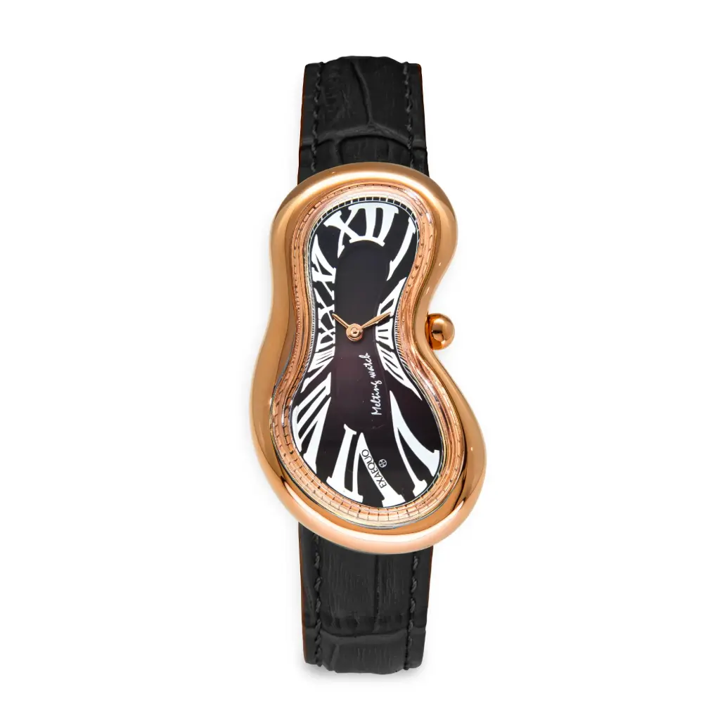 [EX0003.0001] Classic Melting Stainless Steel 316L Black - PVD Rose Gold