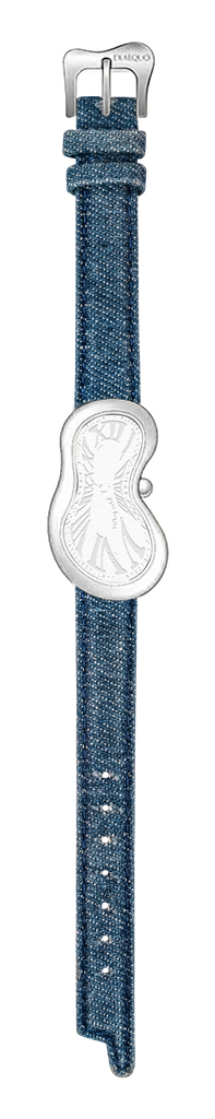 [EX0001.0006ST-EX0001BCK] Exaequo Classic STRAP AGING DENIM JEANS (silver included with the strap)