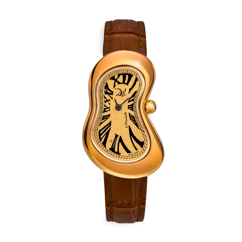 [DEX0022.0003] Dalì Minuscule Melting Watch PVDYG SS 316L Gold Yellow One of 888