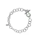 T-Bar Bracelet White Gold 18K with Diamonds