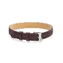 Seconda Pelle Bracelet Croco Dark Brown