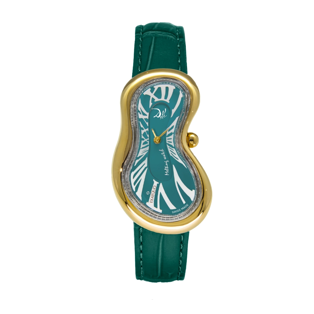 [DEX0002.0015] Dalì Classic Melting Watch Stainless steel 316L North Sea PVD Yellow Gold One of 329