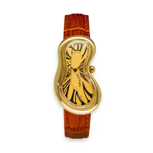 [EX0002.0003] Classic Melting Stainless Steel 316L Yellow - PVD Yellow Gold