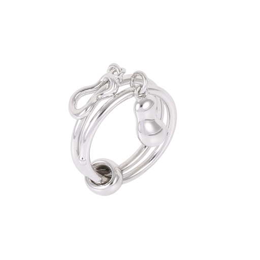 Ring Twice 925 Silver